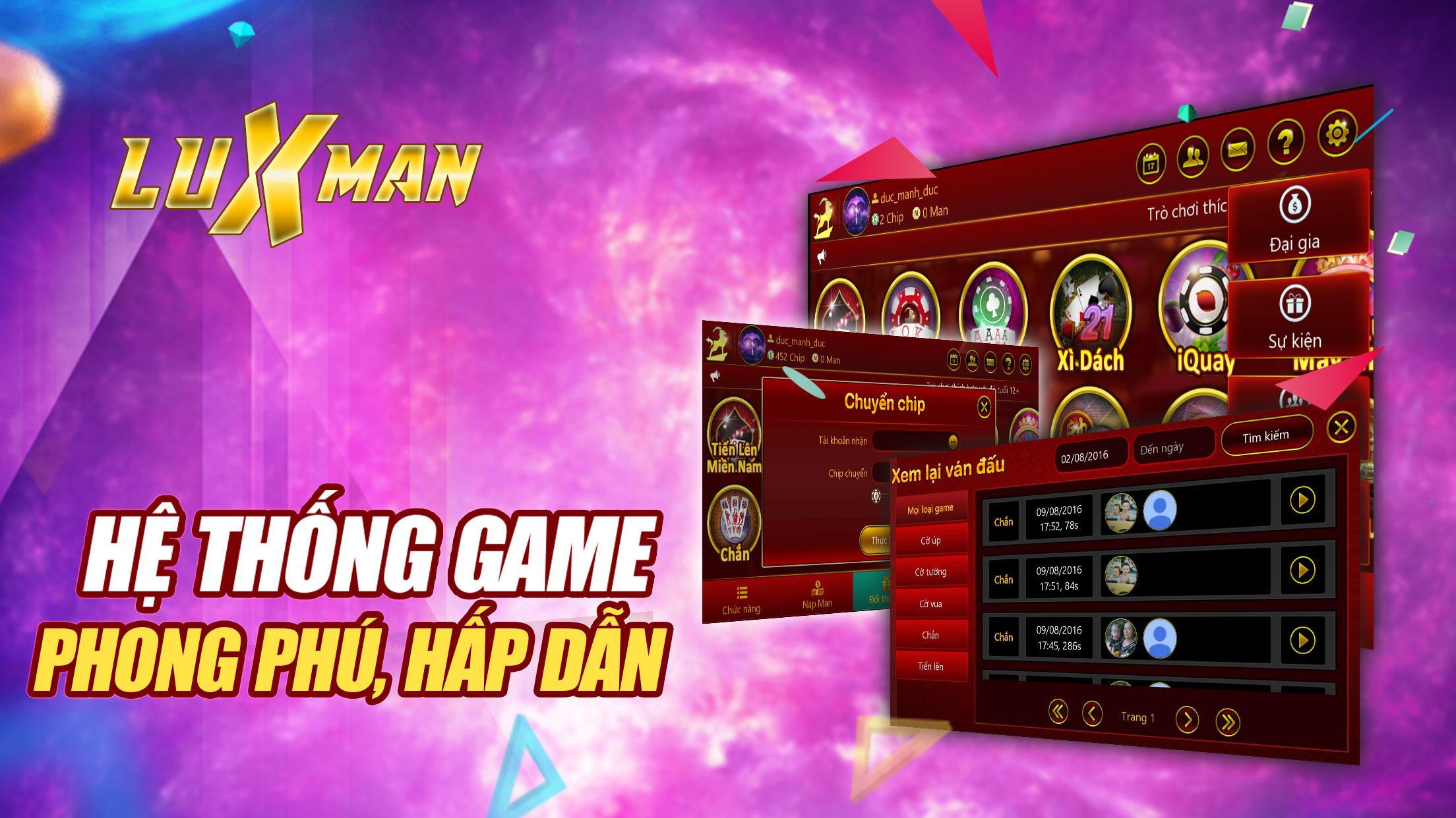 Game Bai Doi Thuong - LuxMan