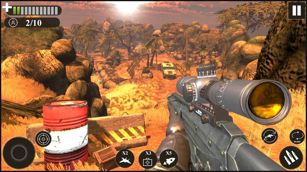 Special Ops Sniper Shooting