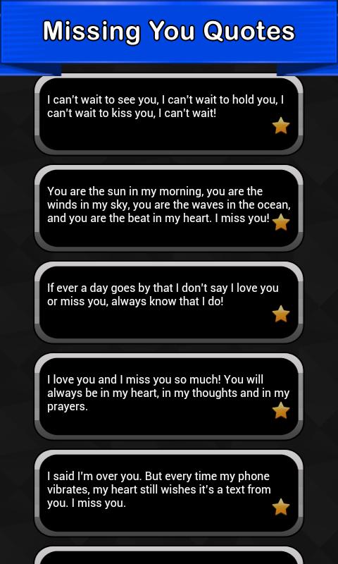 I Miss You Quotes