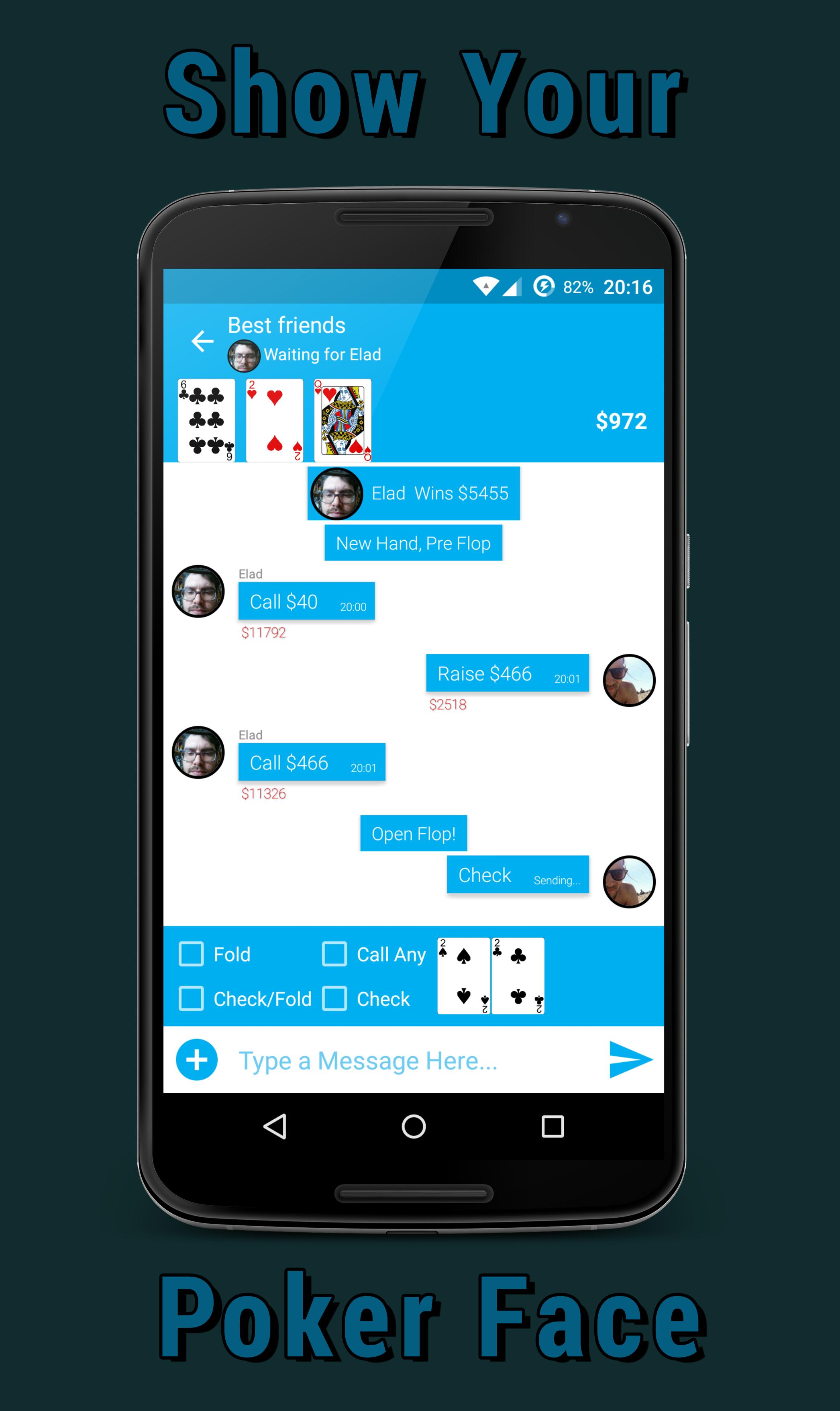 Poker Chat -Texas Hold'em