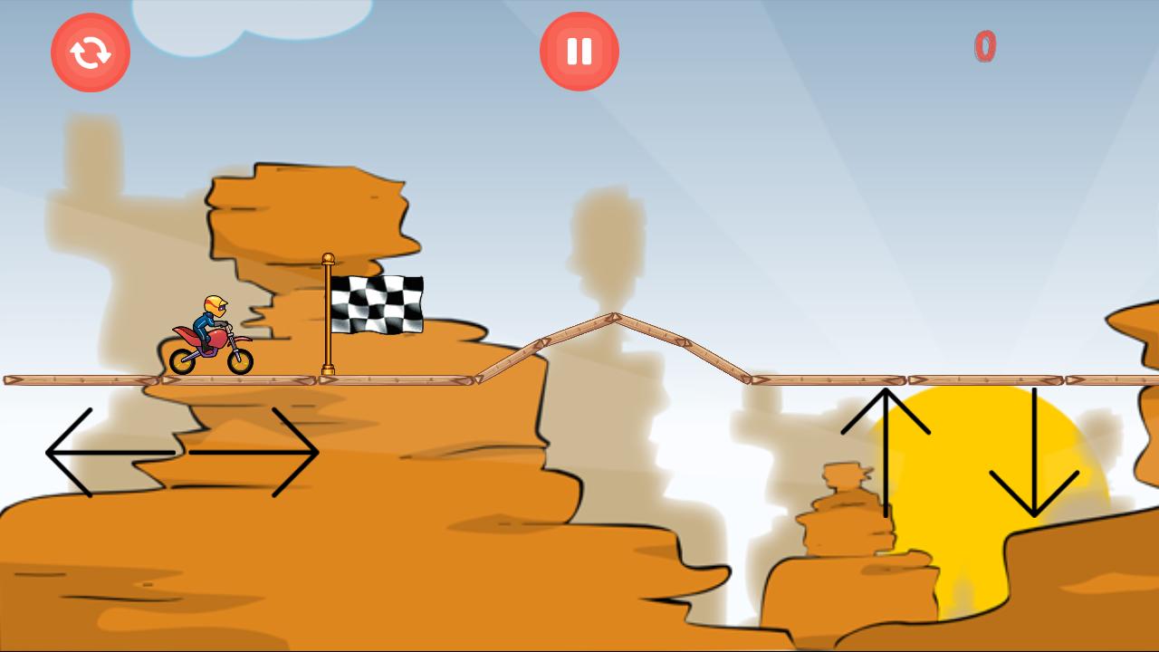Desert Motocross - racing game