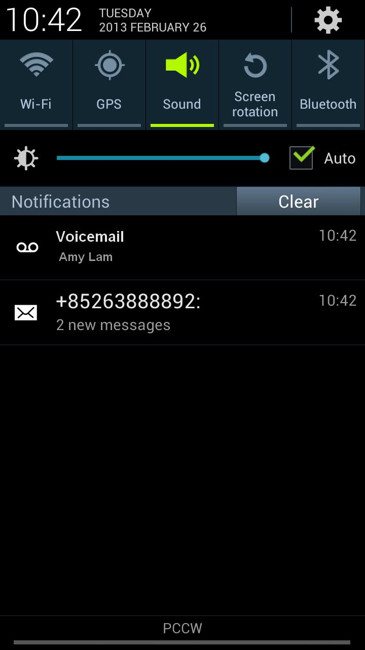 Smart Visual Voice Mail