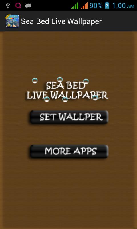 Sea Bed Live Wallpaper