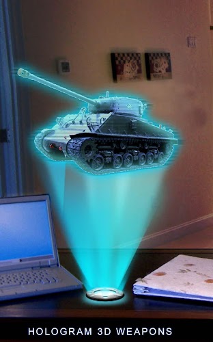 Holograms Guns Fire Simulator