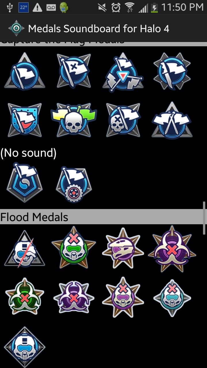 Medals Soundboard for Halo 4