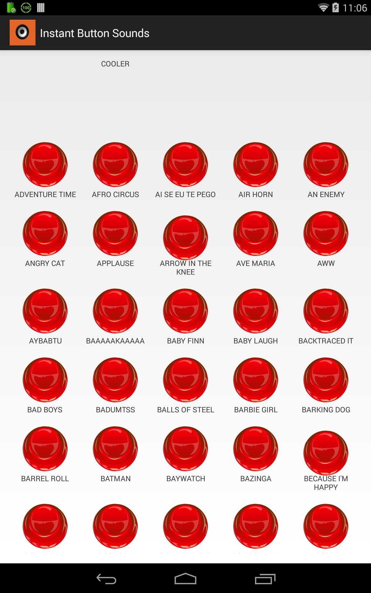 Instant Button Sound Effects