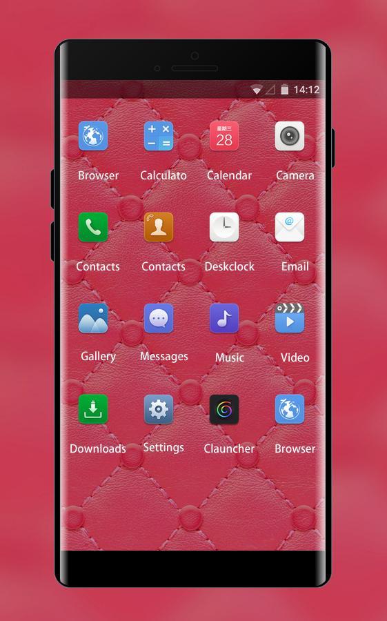 P7 Gionee Red Amigo Theme & Wallpaper Icon Pack