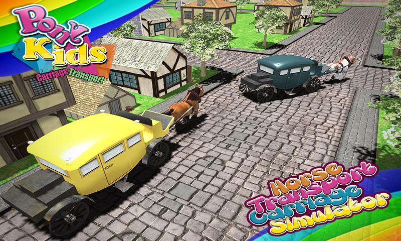 Pony Horse Carriage Transport