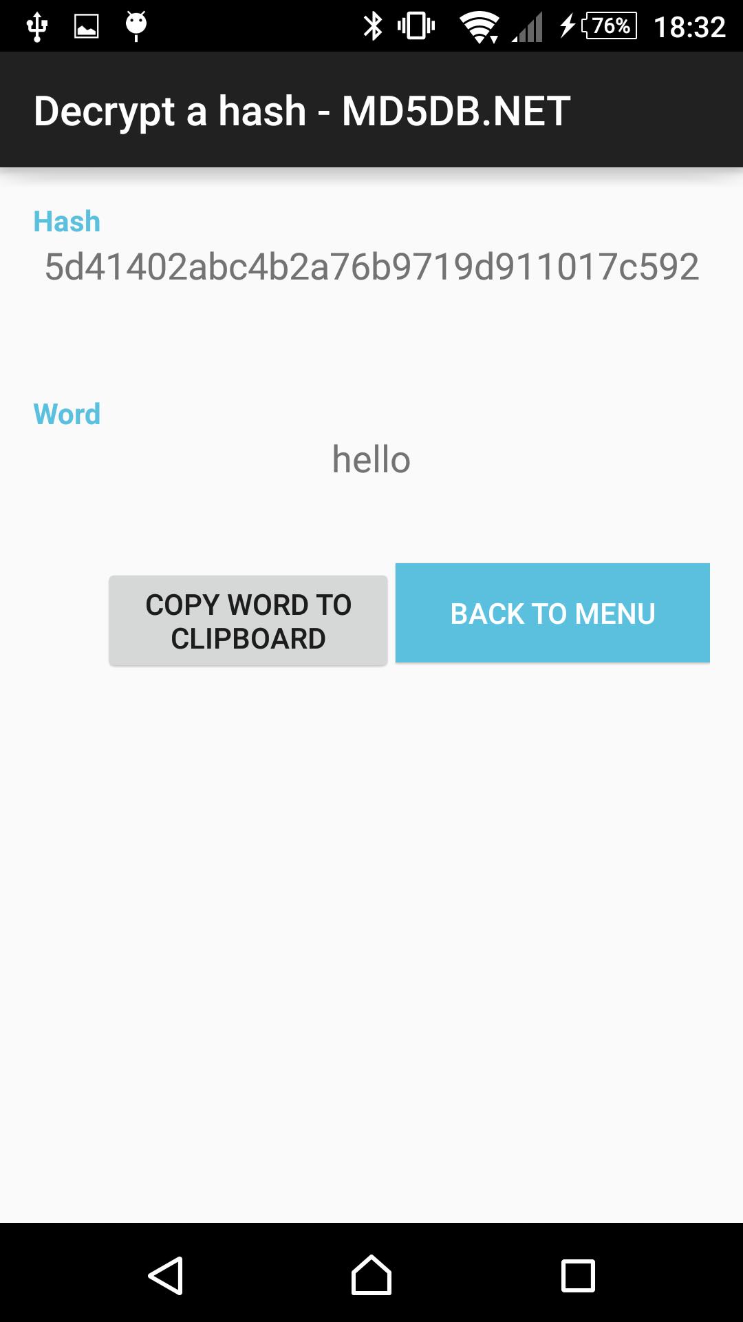 MD5DB.NET | The MD5 Database