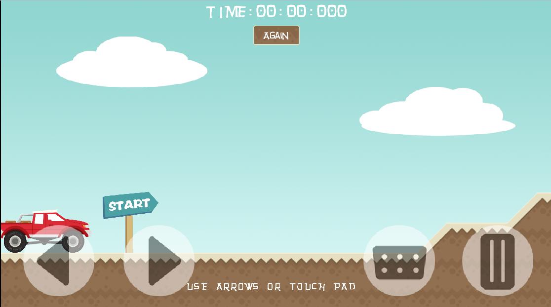 Truck Hill Climb Race Car