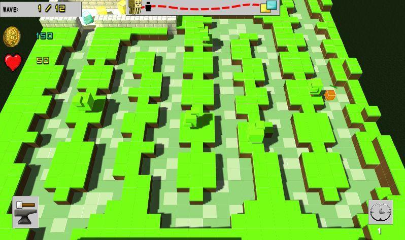 Tower Defense: Cubic world