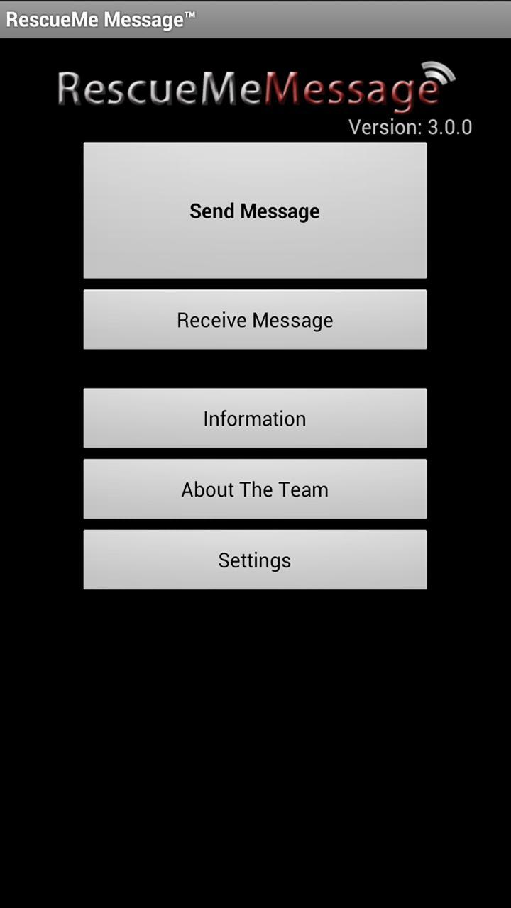 RescueMe Message