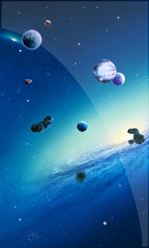 Space Planets Sky HD LWP