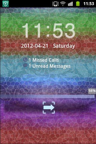 GO Locker Theme Blue Red Green