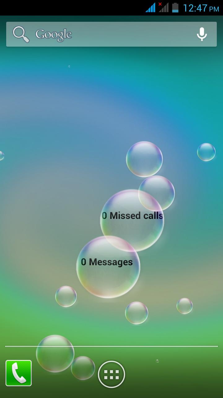 Notification Bubbles Wallpaper