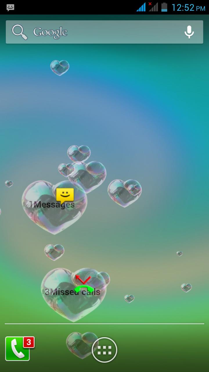 Notification Bubbles Wallpaper