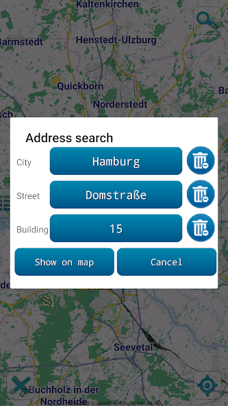 Map of Hamburg offline