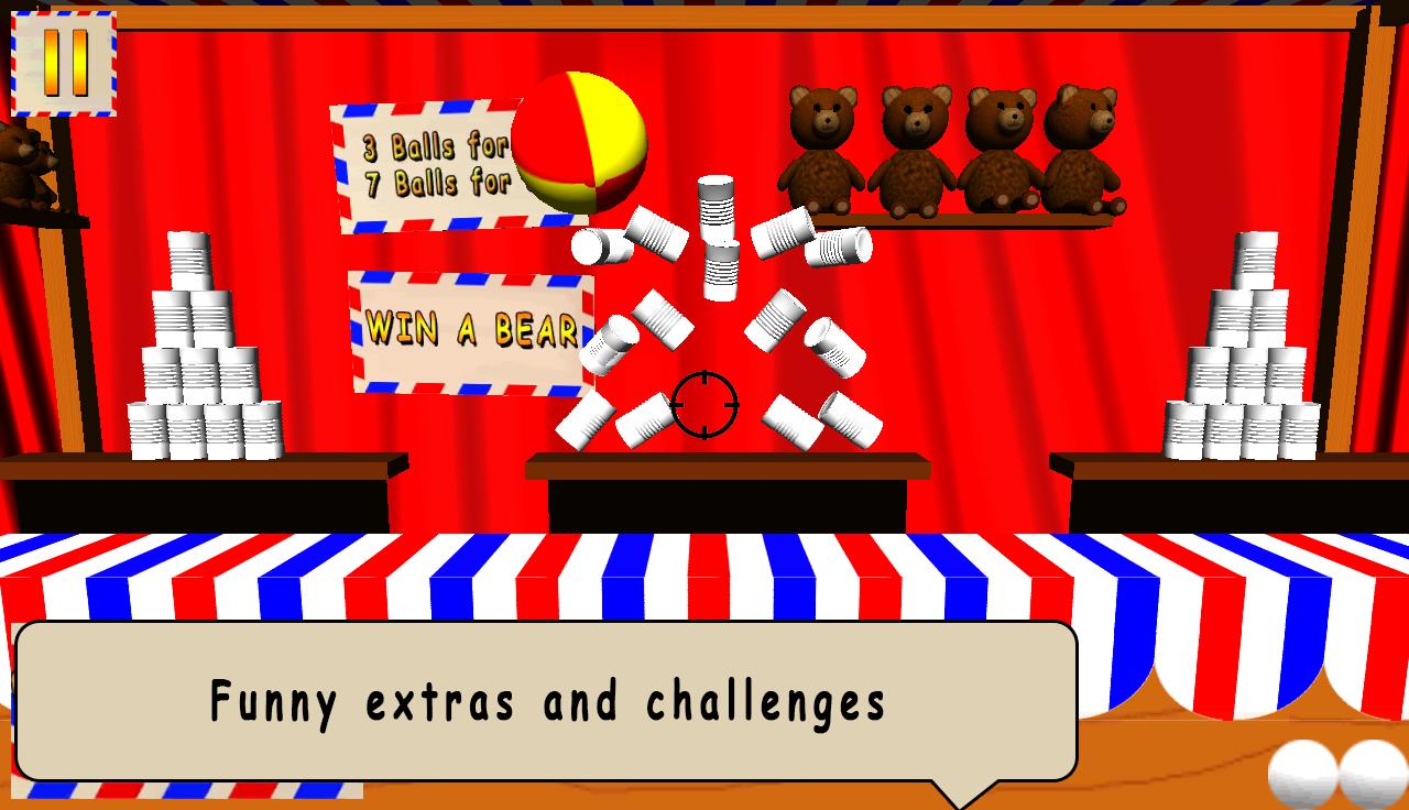 Can Knockdown 3D - Can Toss