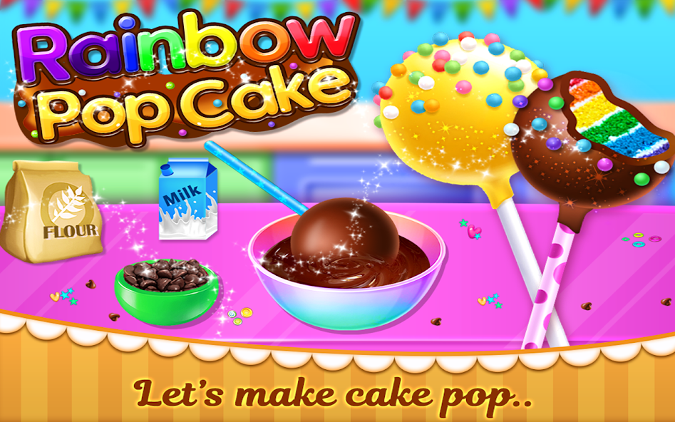 Rainbow Cake Pop Maker