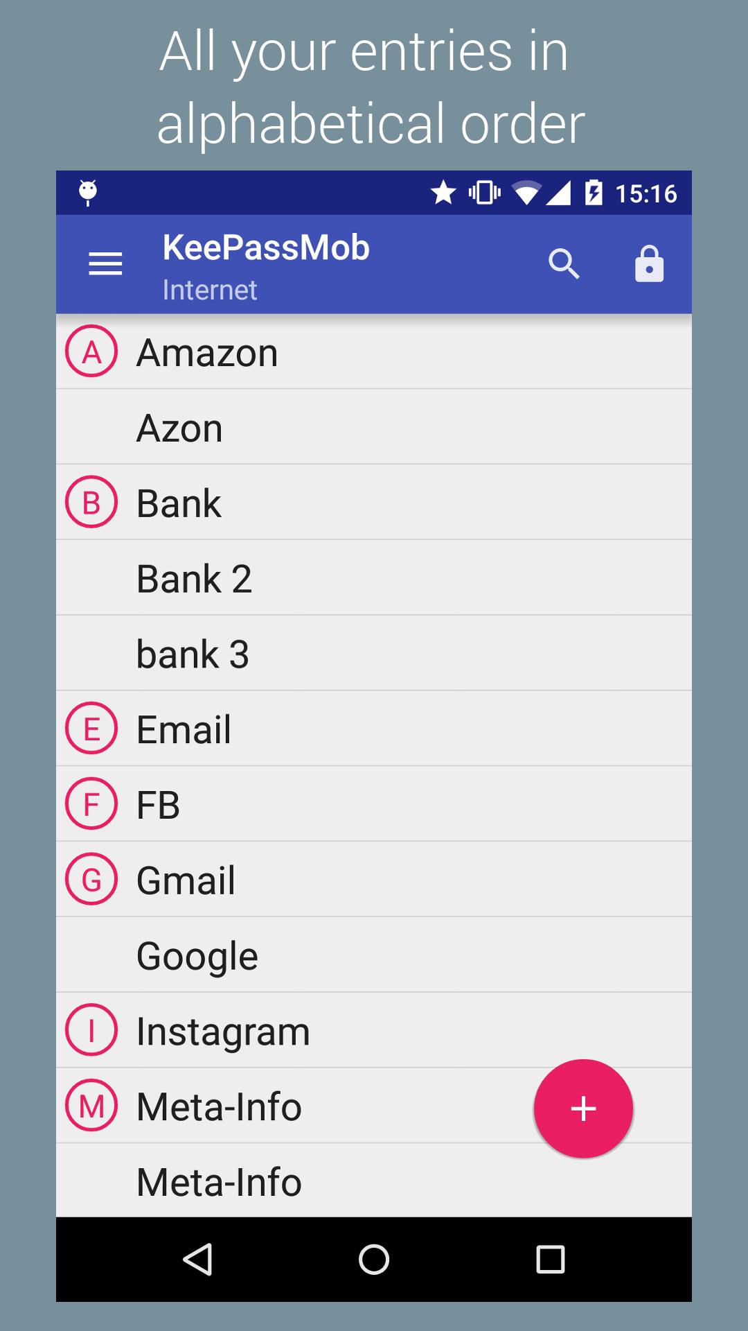 KeePassMob Password Manager