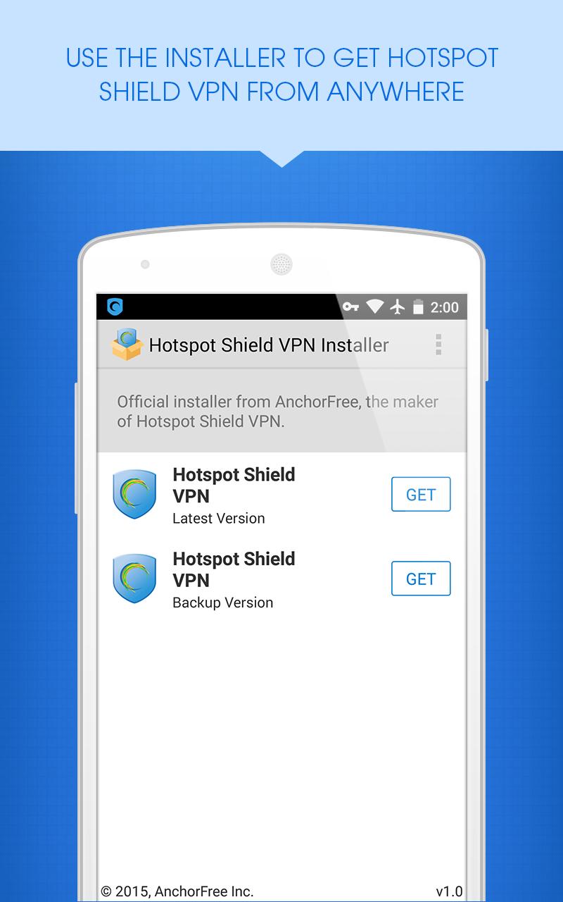 Hotspot Shield VPN Installer