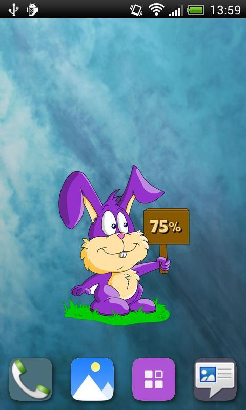 Bunny Battery Widget