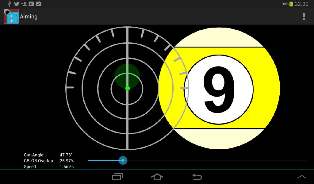 Billard Aiming Calculator Pro