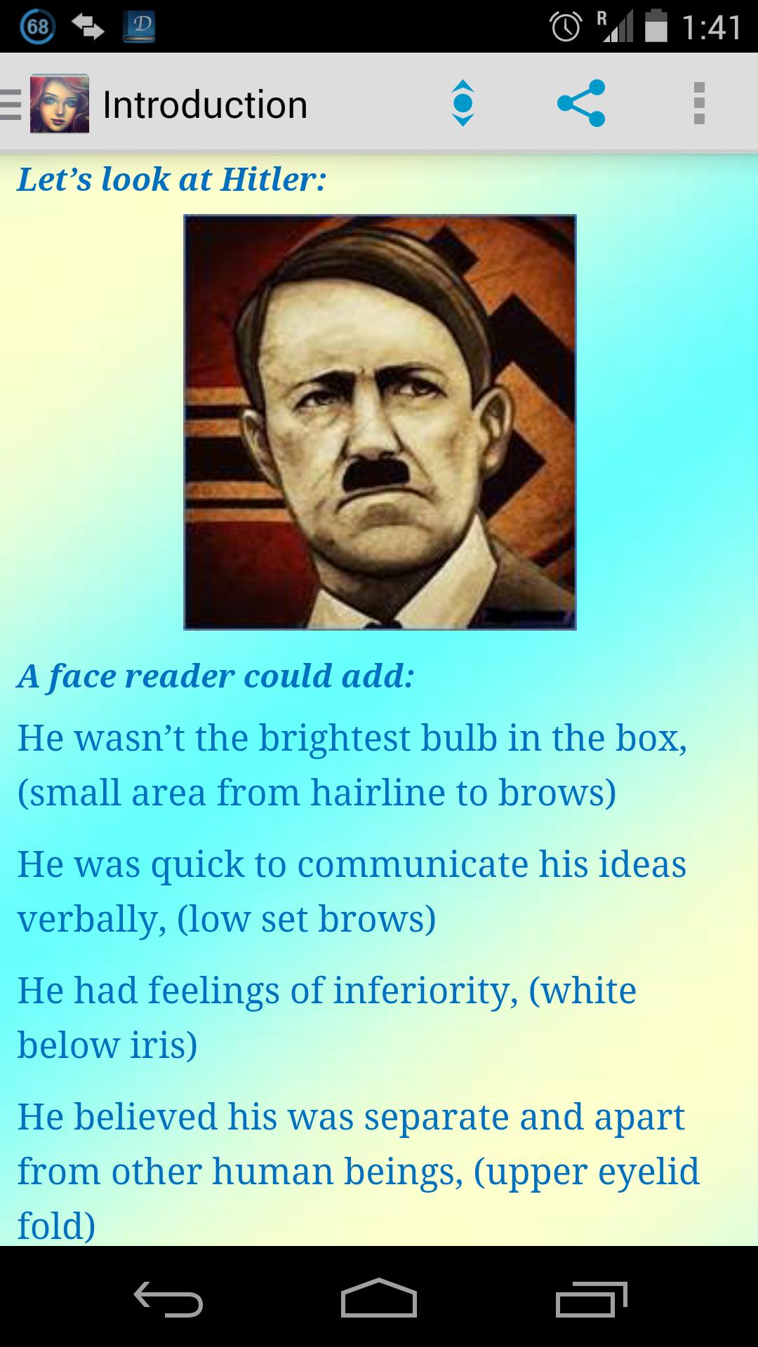 Face Reading Guide