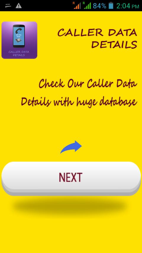Caller Data Details