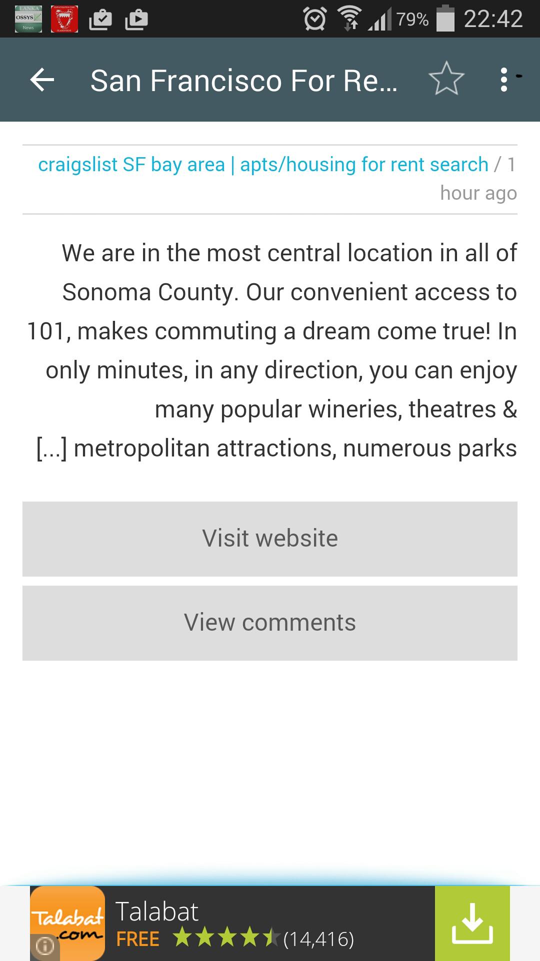 Ossys's Craigslist Ads viewer