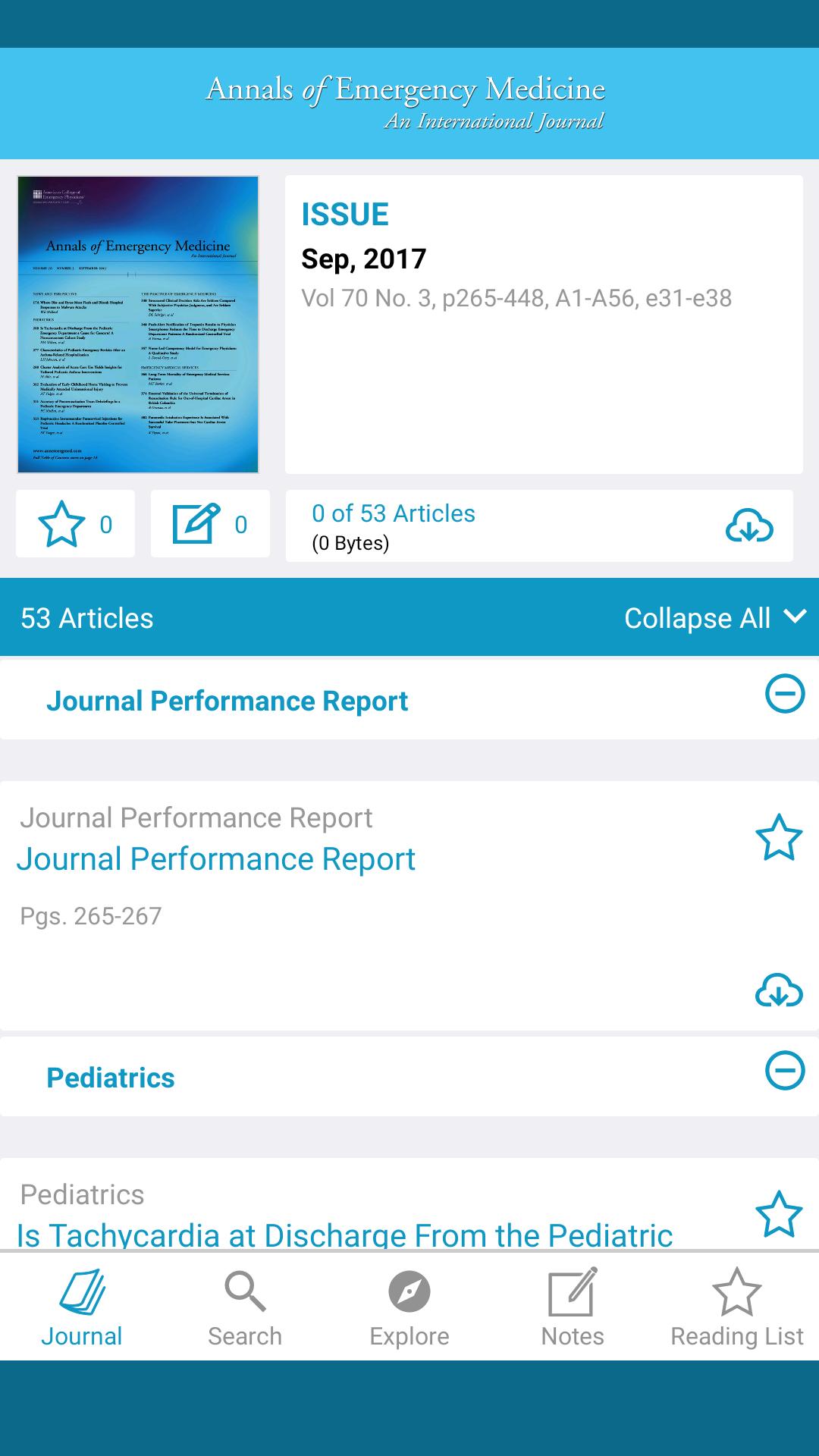 Annals of Emergency Medicine
