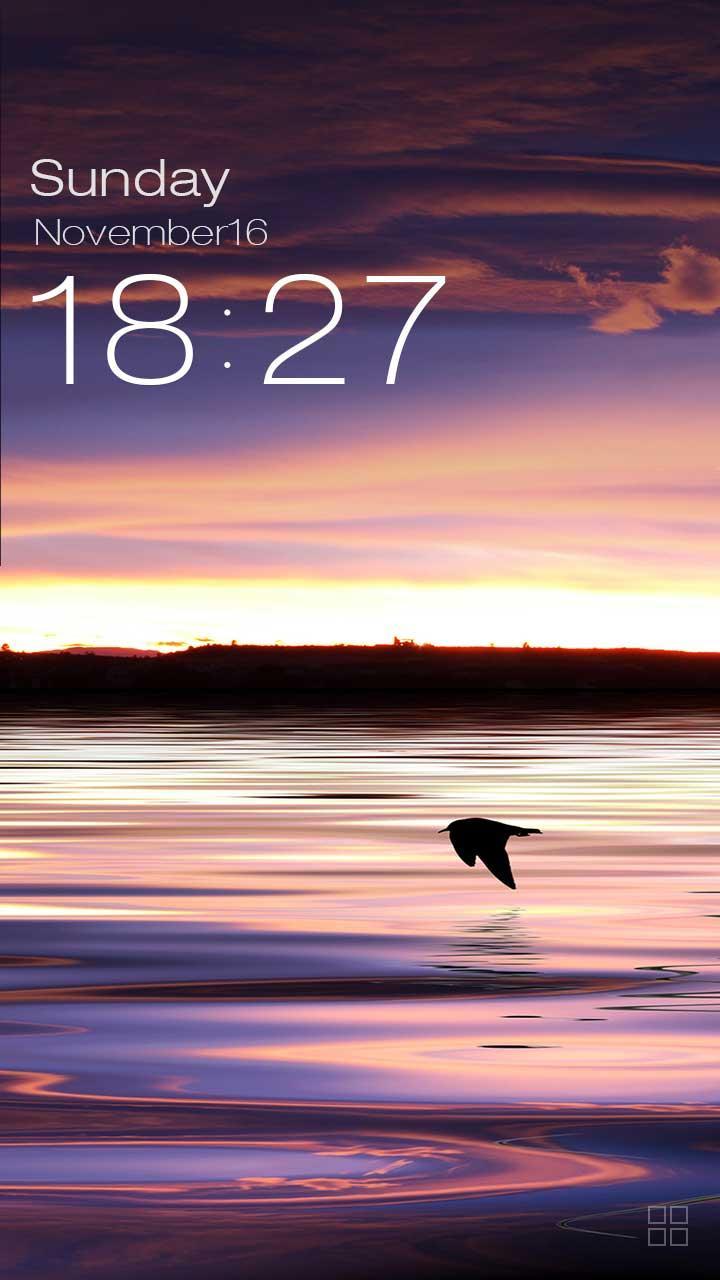 ZUI Locker Theme - Sunset