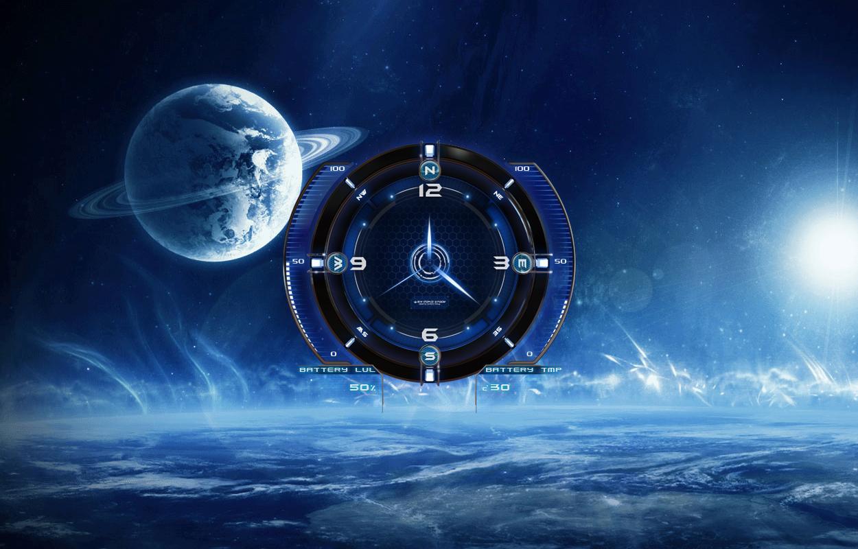 Ice Galaxy HD Live Wallpaper