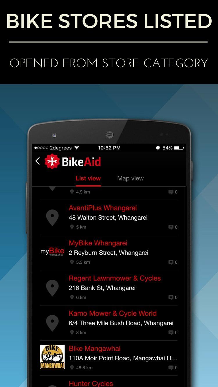 BikeAid Store Locator