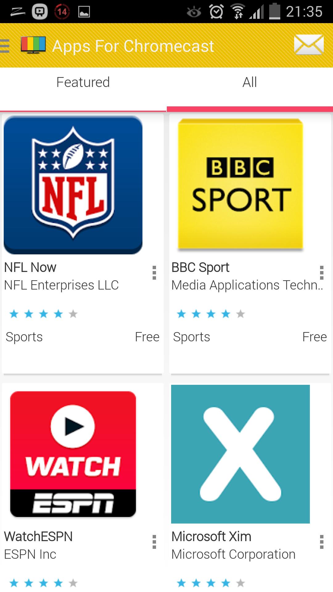 Top Chromecast Apps
