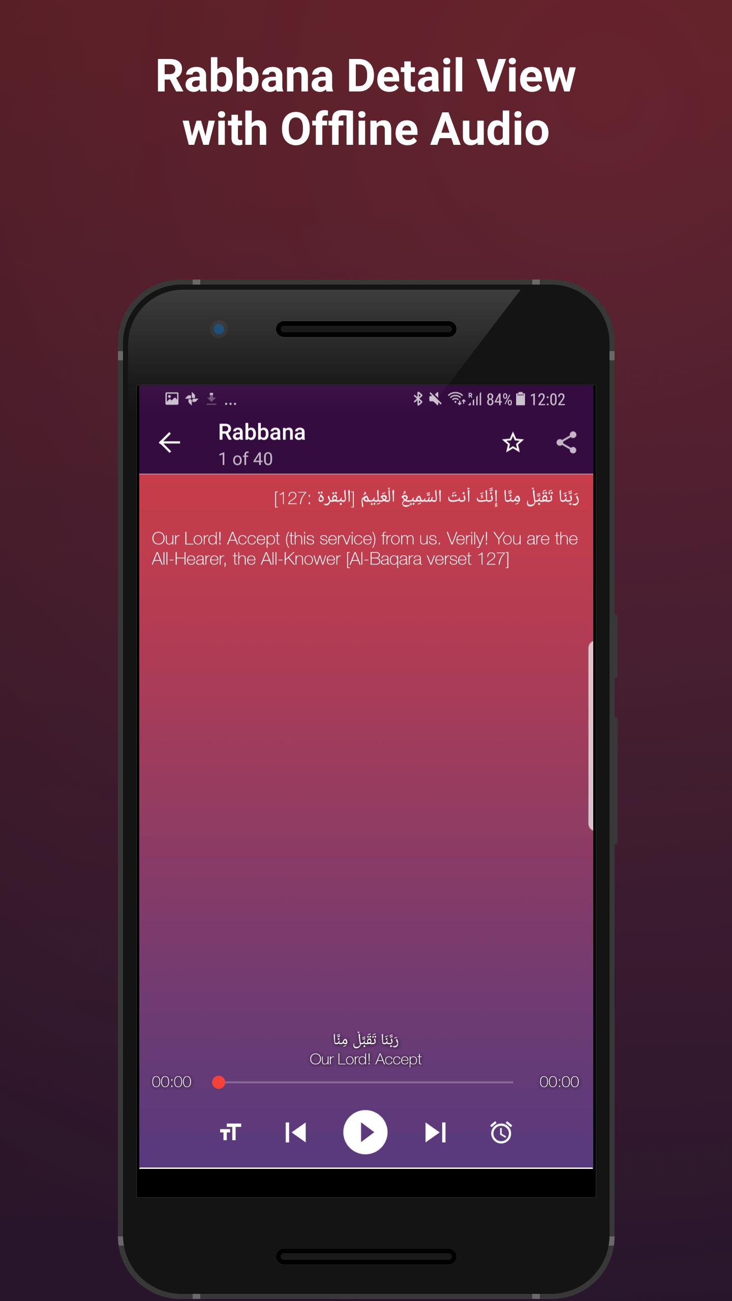 40 Rabbana: From the Holy Quran & Sunna Nabawiya