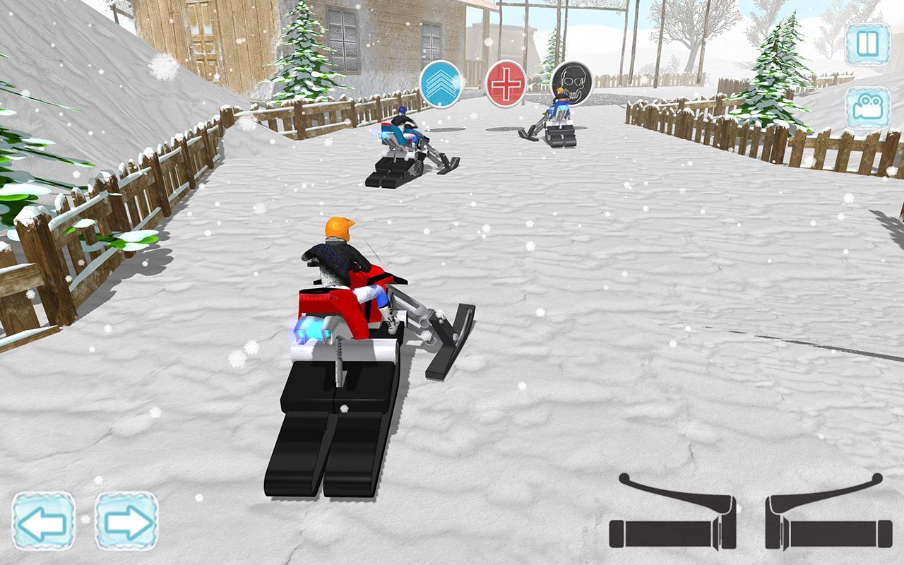 Snow Bike Extreme Racing Party