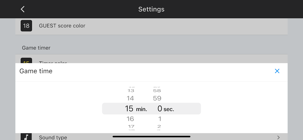 American Football Scoreboard