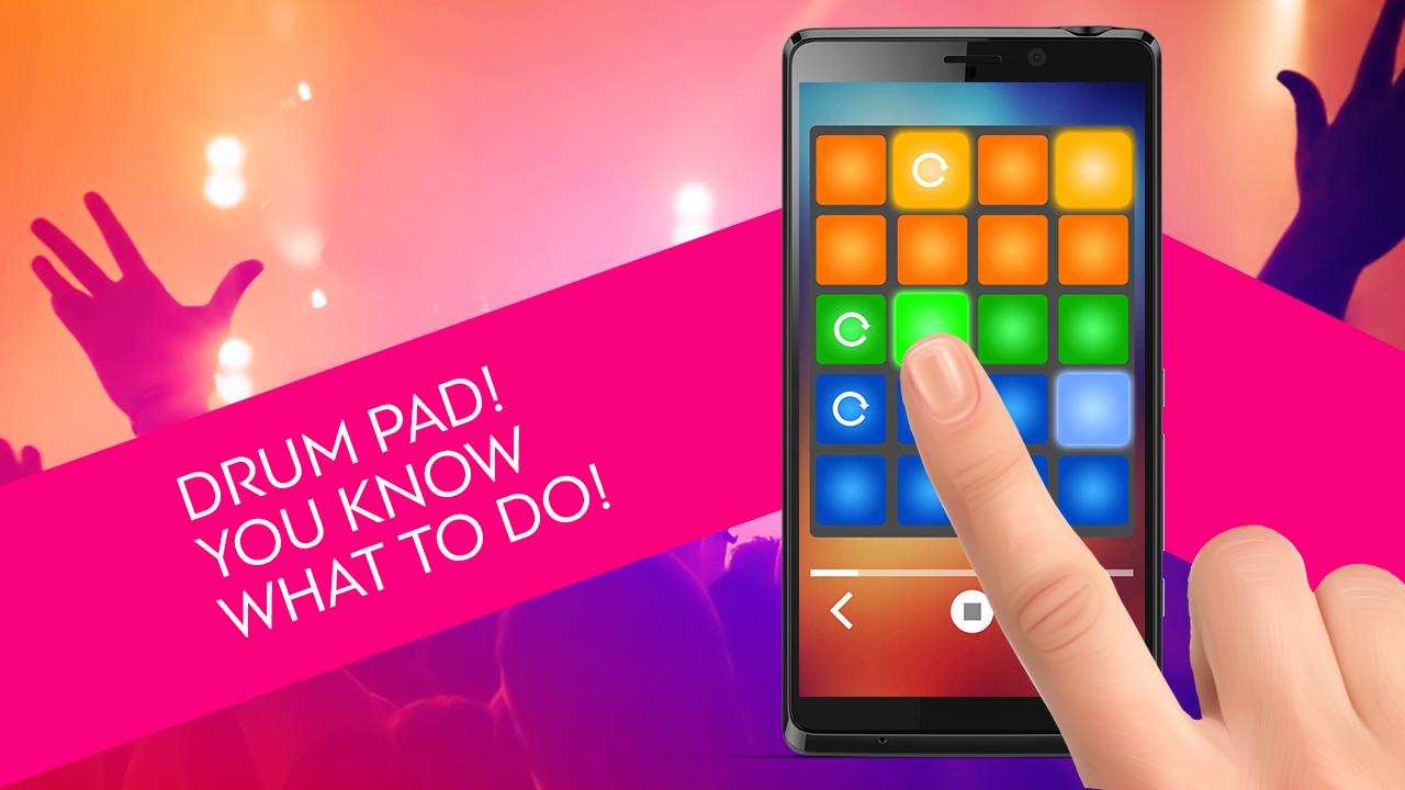 Party Drum Pad Music Mixer