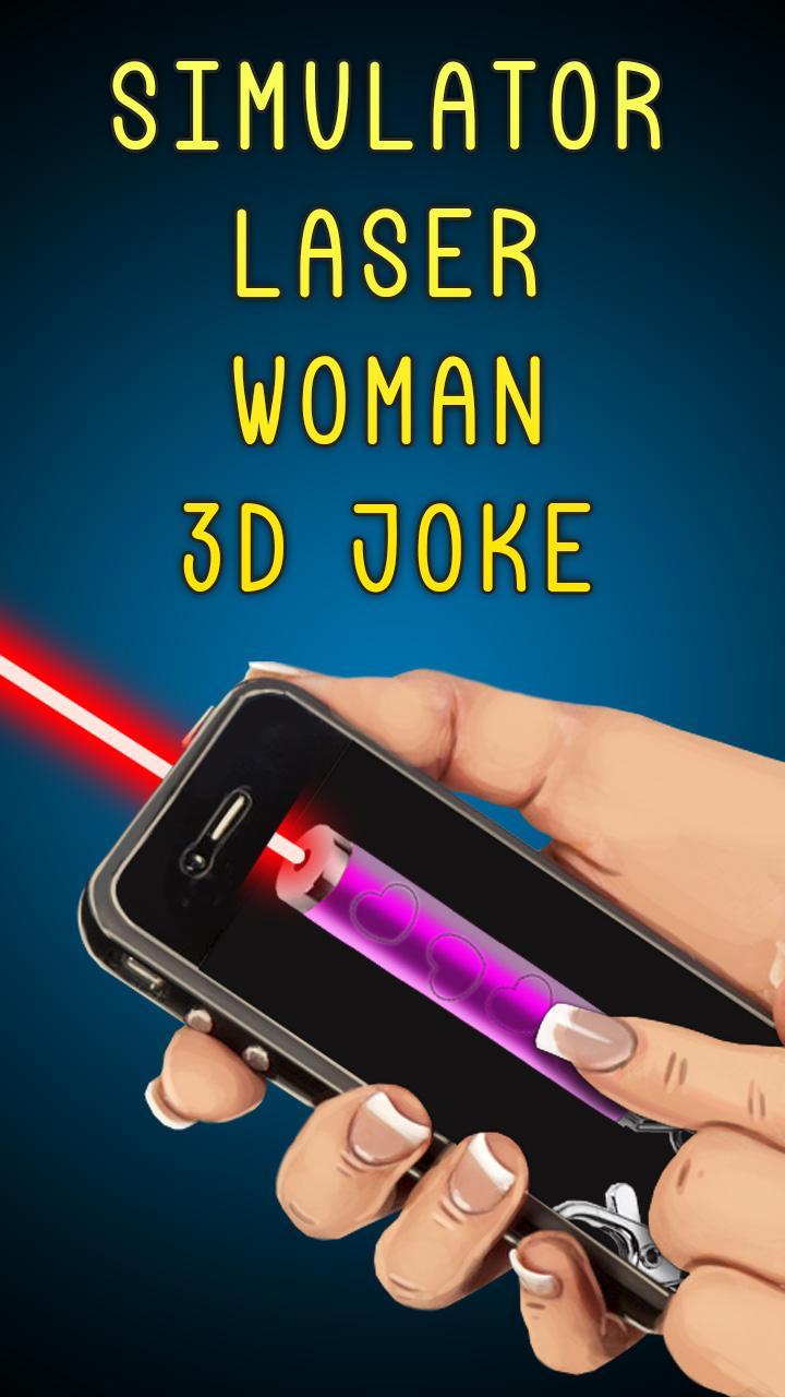 Simulator Laser Women 3d Joke