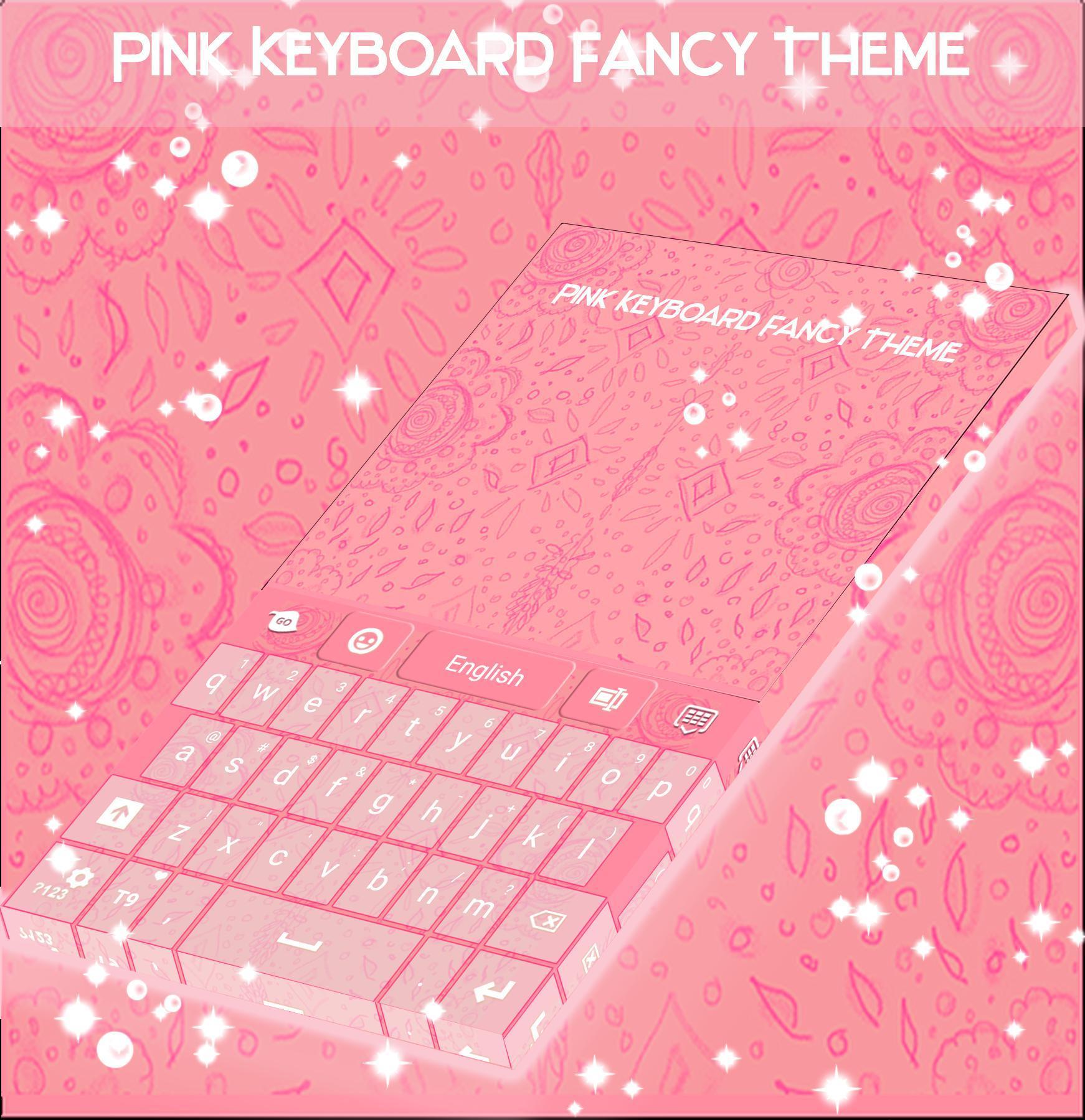 Pink Keyboard Fancy Theme