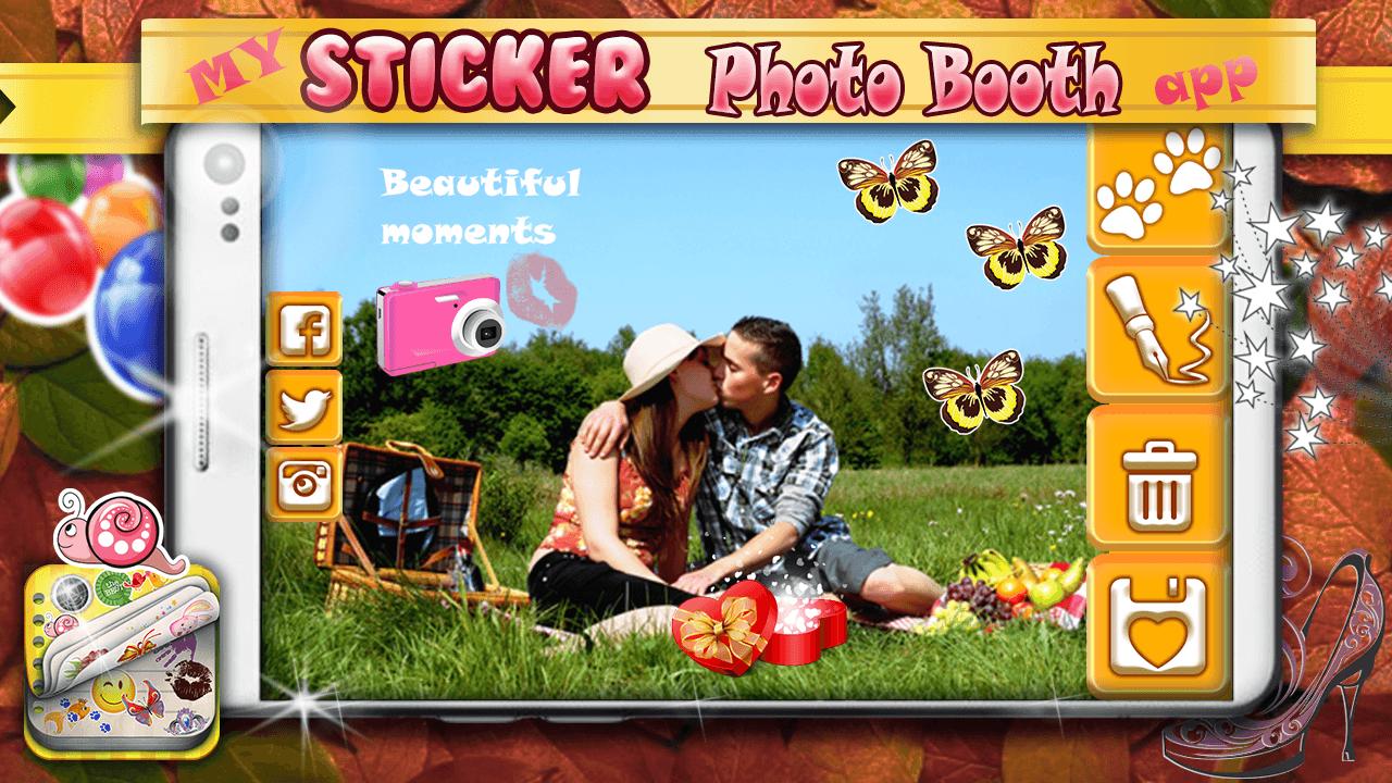 My Sticker Photo Booth App