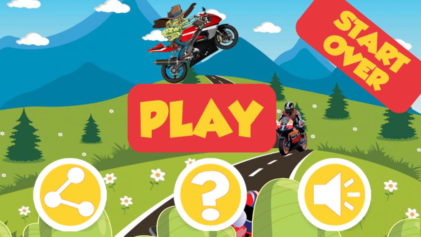 Mini Motogp of zombie