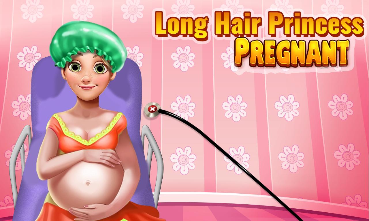 Long Hair Pregnant Mommy