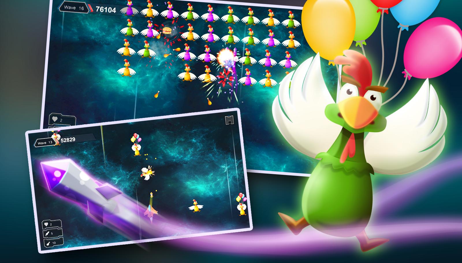 Chicken Shot - Space Warrior