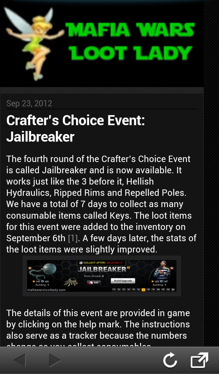 MafiaWars LootLady LE
