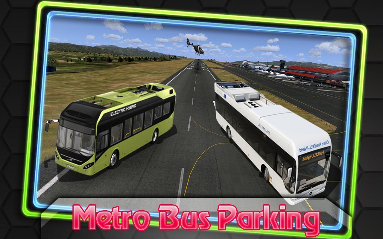 Drive Airport parking bus