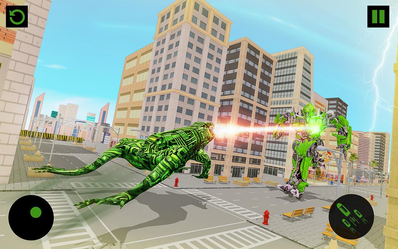 Grand Robot Transformation Simulator: Frog Robot