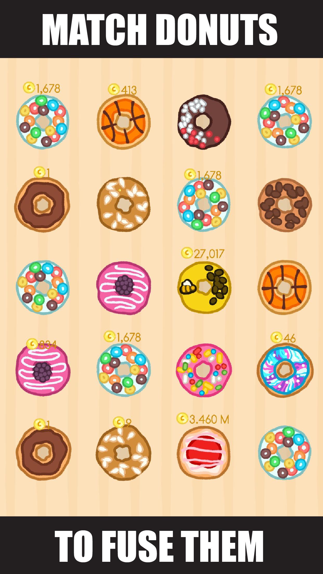 Donut Evolution - Merge and Collect Donuts!