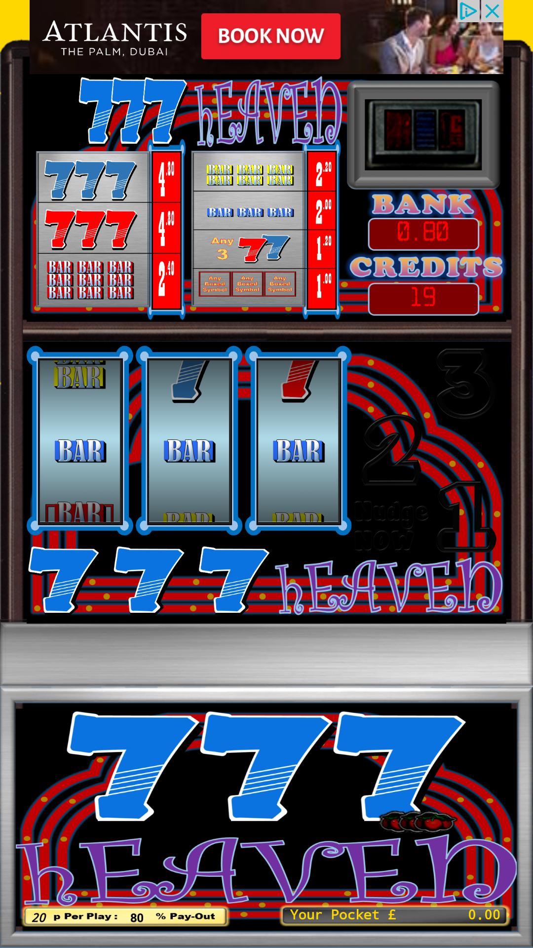 777 Heaven : Connected Sim - UK Classic Slot